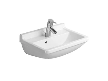 STARCK 3 - Ceramic washbasin with overflow by Duravit