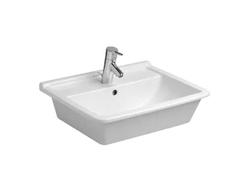 STARCK 3 - Inset ceramic washbasin by Duravit