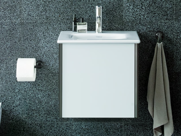 VIU - Rectangular ceramic handrinse basin by Duravit