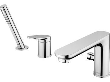 WAVE - Deck mounted 3 hole bathtub tap by Duravit