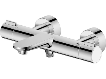 WAVE - External thermostatic bathtub mixer by Duravit