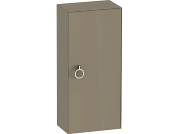 WHITE TULIP - Floorstanding wooden bathroom column with doors by Duravit