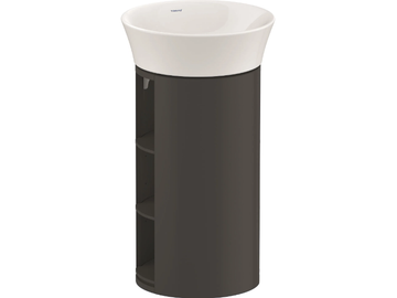WHITE TULIP WT4239 - Floor-standing single wooden vanity unit by Duravit