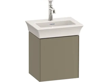 WHITE TULIP WT4240 - Single wall-mounted wooden vanity unit with doors by Duravit