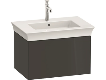 WHITE TULIP WT4241 / WT4242 - Single wall-mounted wooden vanity unit by Duravit
