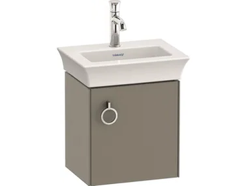 WHITE TULIP WT4250 - Single wall-mounted wooden vanity unit with doors by Duravit