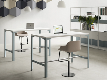 ENNA - Plate and melamine high table by DVO