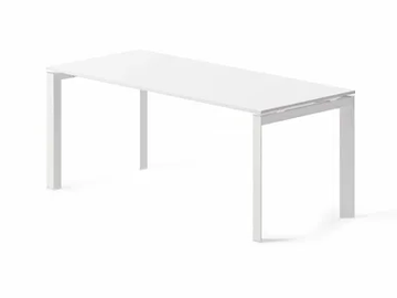 ENTITY - Sectional melamine and metal office desk by DVO