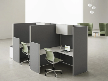 SHELL - Acoustic felt office partition by DVO