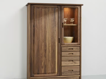 1141M - Highboard with drawers by Dyrlund