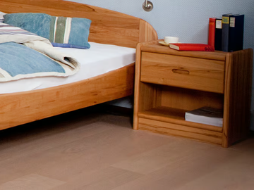 2137M - Wooden bedside table by Dyrlund