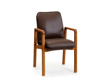 8479AL - Upholstered chair with armrests by Dyrlund