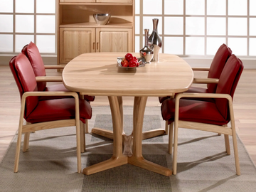9243B/2 - Wooden table by Dyrlund