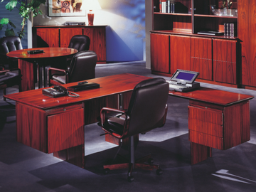 APOLLO - L-shaped executive desk by Dyrlund