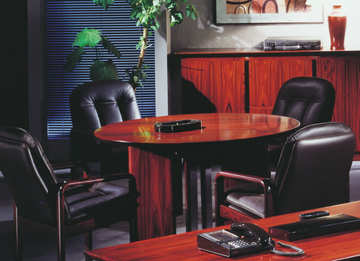 APOLLO - Wooden meeting table by Dyrlund
