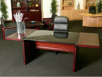 STARLINE - Rectangular executive desk by Dyrlund