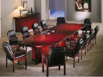 UNIVERSAL - Wooden conference table by Dyrlund