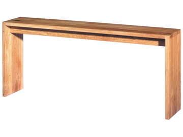 ALTO - Rectangular wooden console table by E15