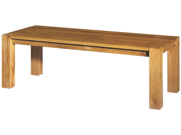BIGFOOT™ - Rectangular solid wood table by E15