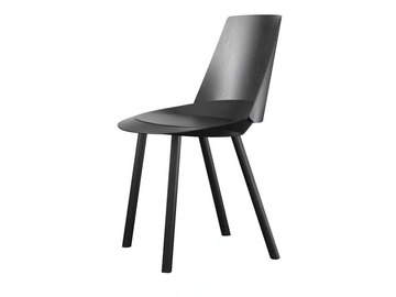 HOUDINI - Wood veneer chair by E15