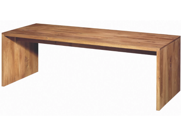 PONTE - Solid wood office desk / table by E15