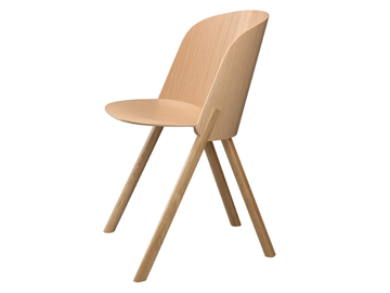 THIS - Wood veneer chair by E15