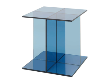 VIER - Glass coffee table by E15