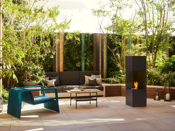 BE - Bioethanol double-sided fireplace by EcoSmart Fire