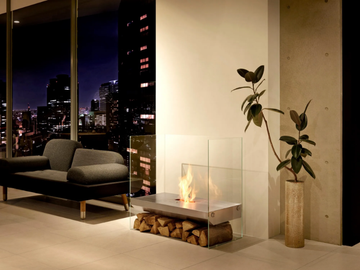 IGLOO - Bioethanol freestanding fireplace by EcoSmart Fire