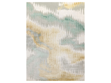 ALCHEMY MINT - Rectangular handmade silk rug by Edition Bougainville