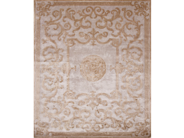 ALTESSE LILAC - Rectangular handmade silk rug by Edition Bougainville