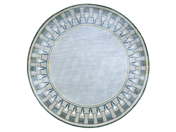 CHAILLOT ATLANTIC - Round custom handmade rug by Edition Bougainville