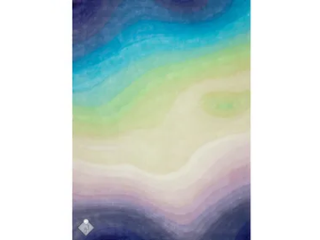 COMINO LOTUS - Rectangular silk rug by Edition Bougainville