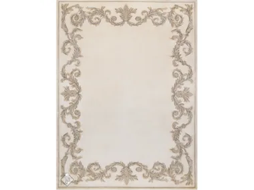 DELORME GRES - Rectangular silk rug by Edition Bougainville