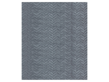 DIAGONAL GREY - Rectangular handmade wool rug by Edition Bougainville
