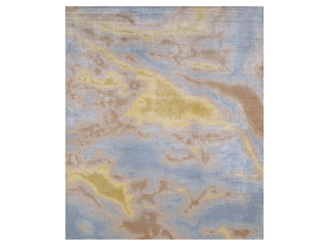 ISCHIA DAYLIGHT - Rectangular handmade silk rug by Edition Bougainville