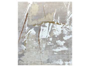 KAIGA OCHRE - Custom handmade silk rug by Edition Bougainville
