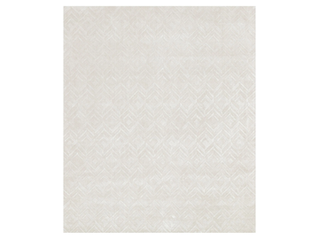 LOZENGE ICEBERG - Rectangular handmade wool rug by Edition Bougainville