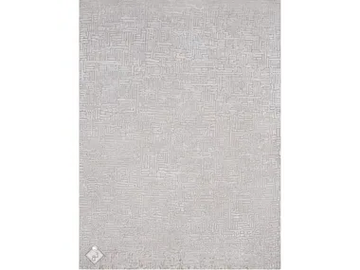 WICKER SILVER - Rectangular handmade rug by Edition Bougainville