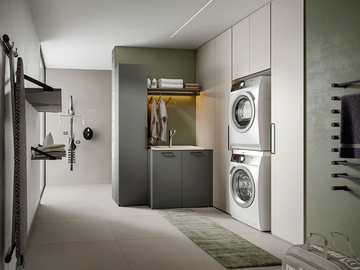 MINERVA 06 - Sectional laundry room cabinet by Edoné by Agorà