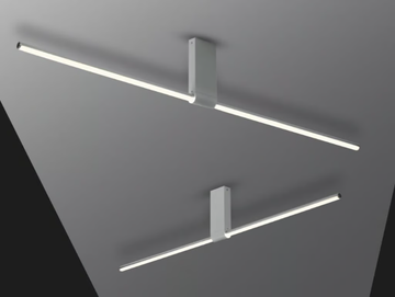 LANCIA - LED aluminium ceiling lamp by EGOLUCE