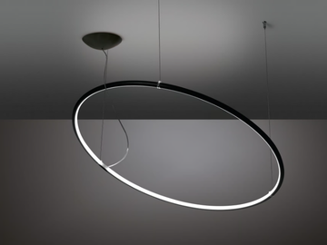 LANCIA TONDA - LED dimmable aluminium pendant lamp by EGOLUCE