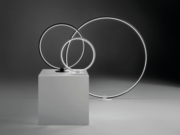 LANCIA TONDA - LED floor lamp by EGOLUCE