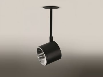 NEWTON FLAT SPOT - LED adjustable ceiling spotlight by EGOLUCE