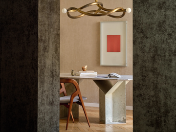 ALCÔVE II - Washable velvet wall fabric by Élitis
