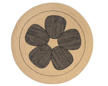 AMAPOLA - Handmade round PET outdoor rugs by Élitis