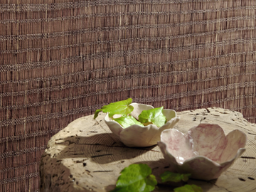 BORAHA - Fire retardant raffia wallpaper by Élitis
