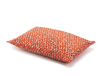 CANOPÉE - Rectangular silk cushion by Élitis