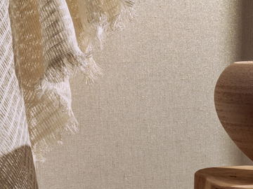 ÉPHÉMÈRE - KOZO - Solid-color linen and cotton paper fabric by Élitis