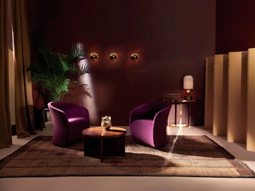 INLASSABLE - CANDY - Solid-color wool fabric by Élitis
